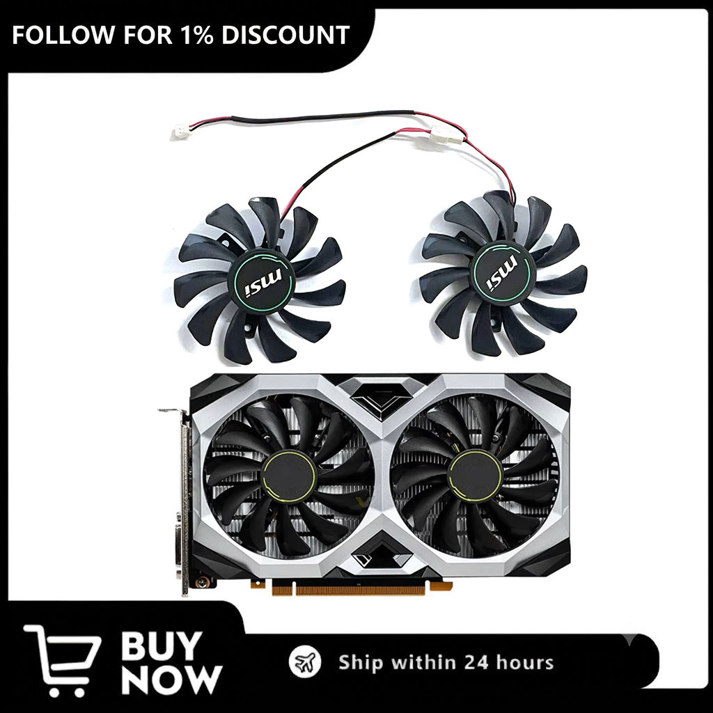 Rtx 4080 Super 16Gb - Grafikkartenlüfter, geeignet für MSI GTX1050 1050