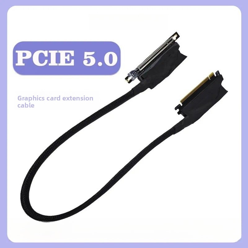 Für PCIe 5.0 X16 Grafikkarten- – Pcie 5.0 Gpu Riser Cable Bewertung und Preis