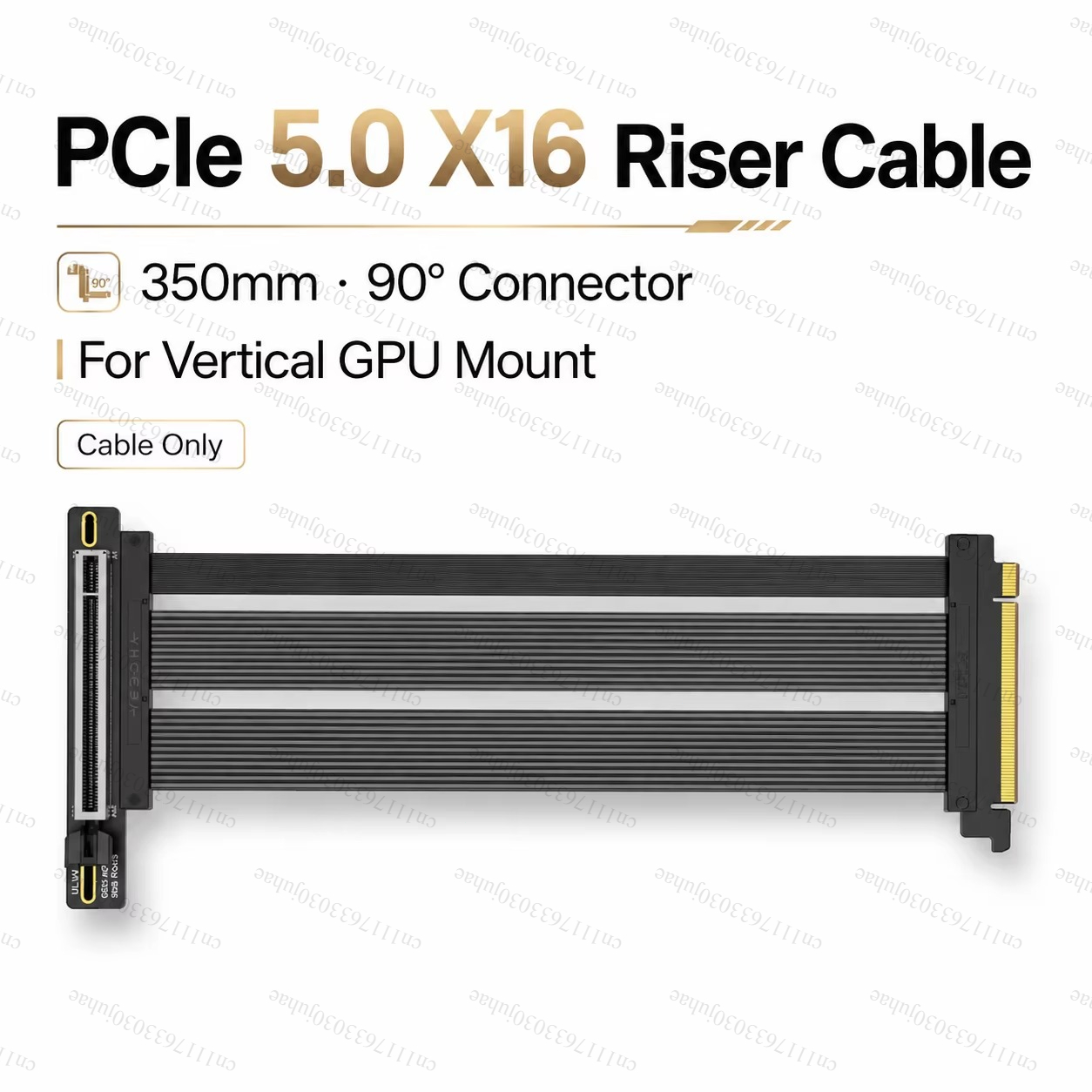 PCIe 5.0 X16 Riser-Kabel 350mm – Pcie 5.0 Gpu Riser Cable Bewertung und Preis