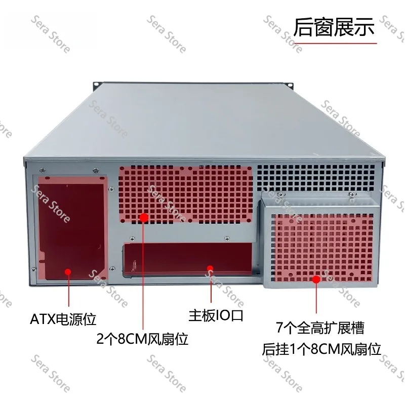 4U GPU-Servergehäuse für 6/8 G – Server Gpu Chassis 4U Bewertung und Preis