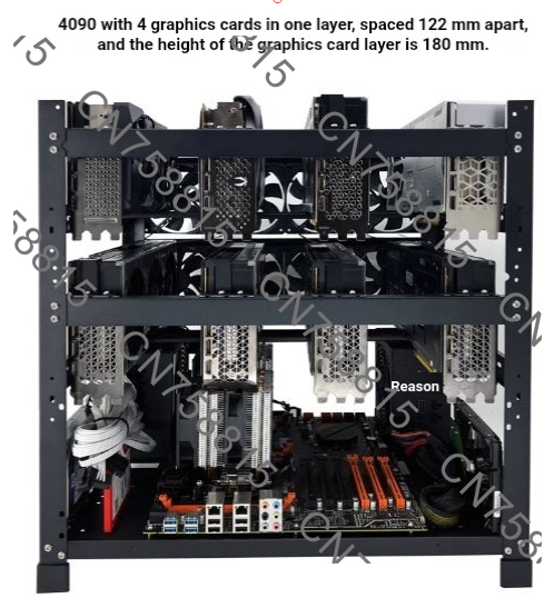 Dual-Power-Multi-AI-Mining-Rig – Gpu Mining Rig Frame 8 Gpu Bewertung und Preis