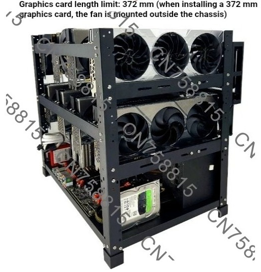Dual-Power-Multi-AI-Mining-Rig – Gpu Mining Rig Frame 8 Gpu Bewertung und Preis